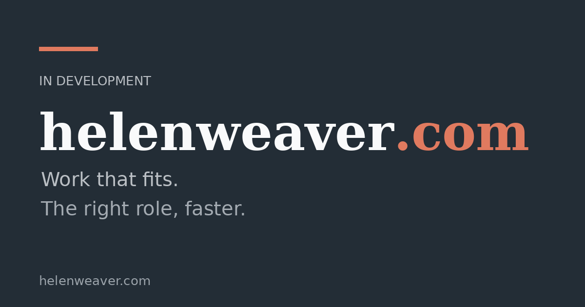 Link preview image for helenweaver.com
